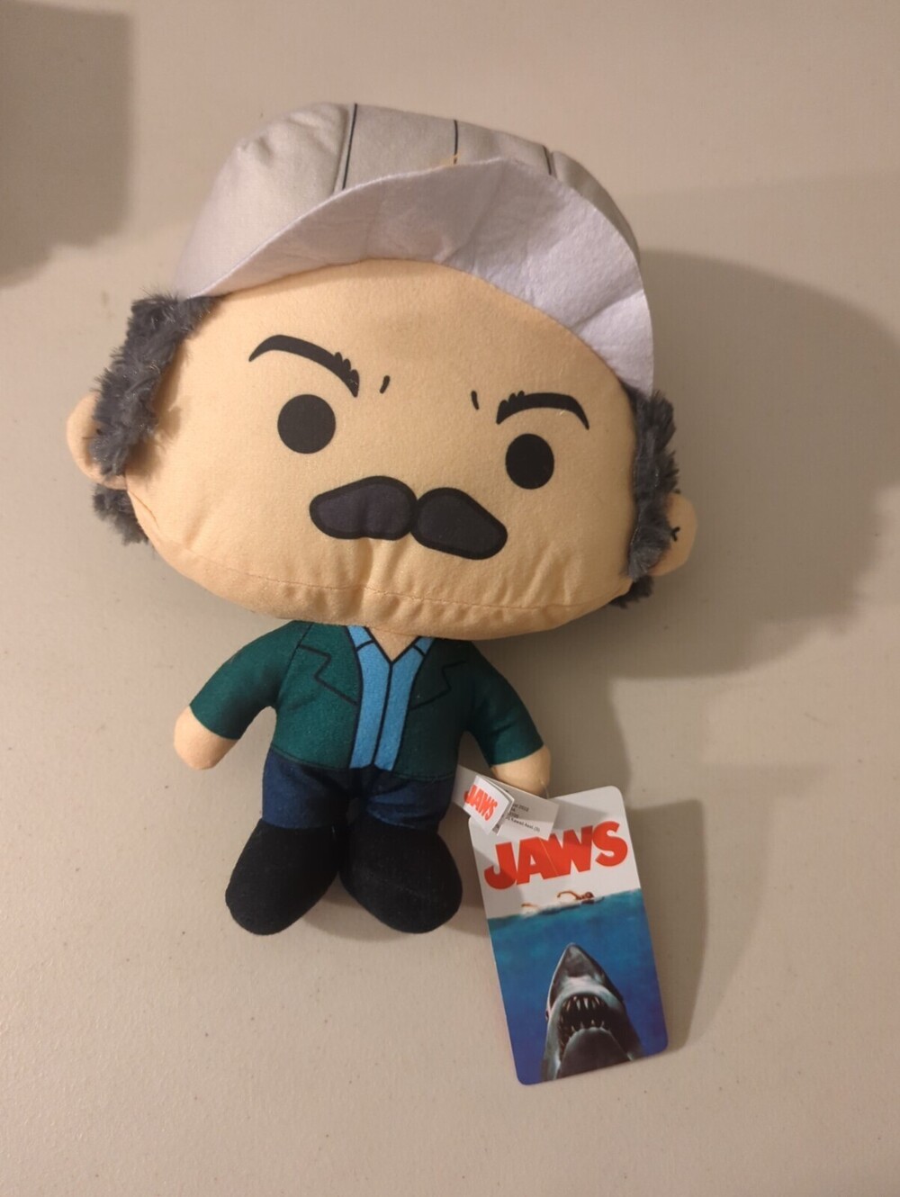 Brand New JAWS 8” QUINT Kawaii Plush Toy Factory Universal Studios NWT RARE